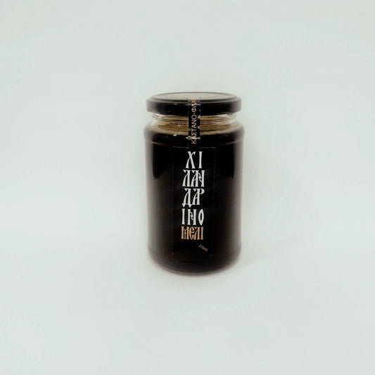 Αγνό μέλι Κάστανο Φλαμούρι από την Ι.Μ. Χιλανδαρίου - 500γρ.